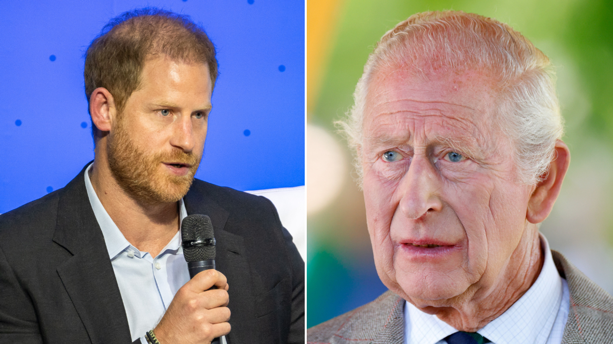 Prince Harry and King Charles