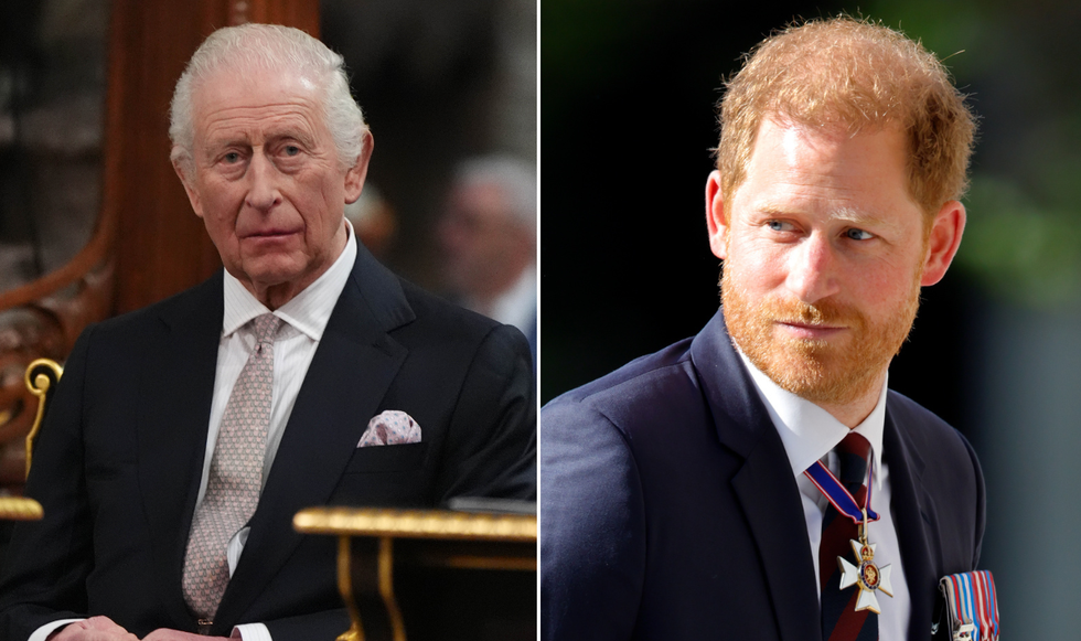 Prince Harry and King Charles