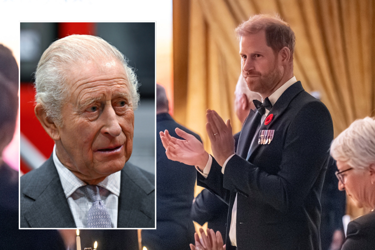 Prince Harry and King Charles