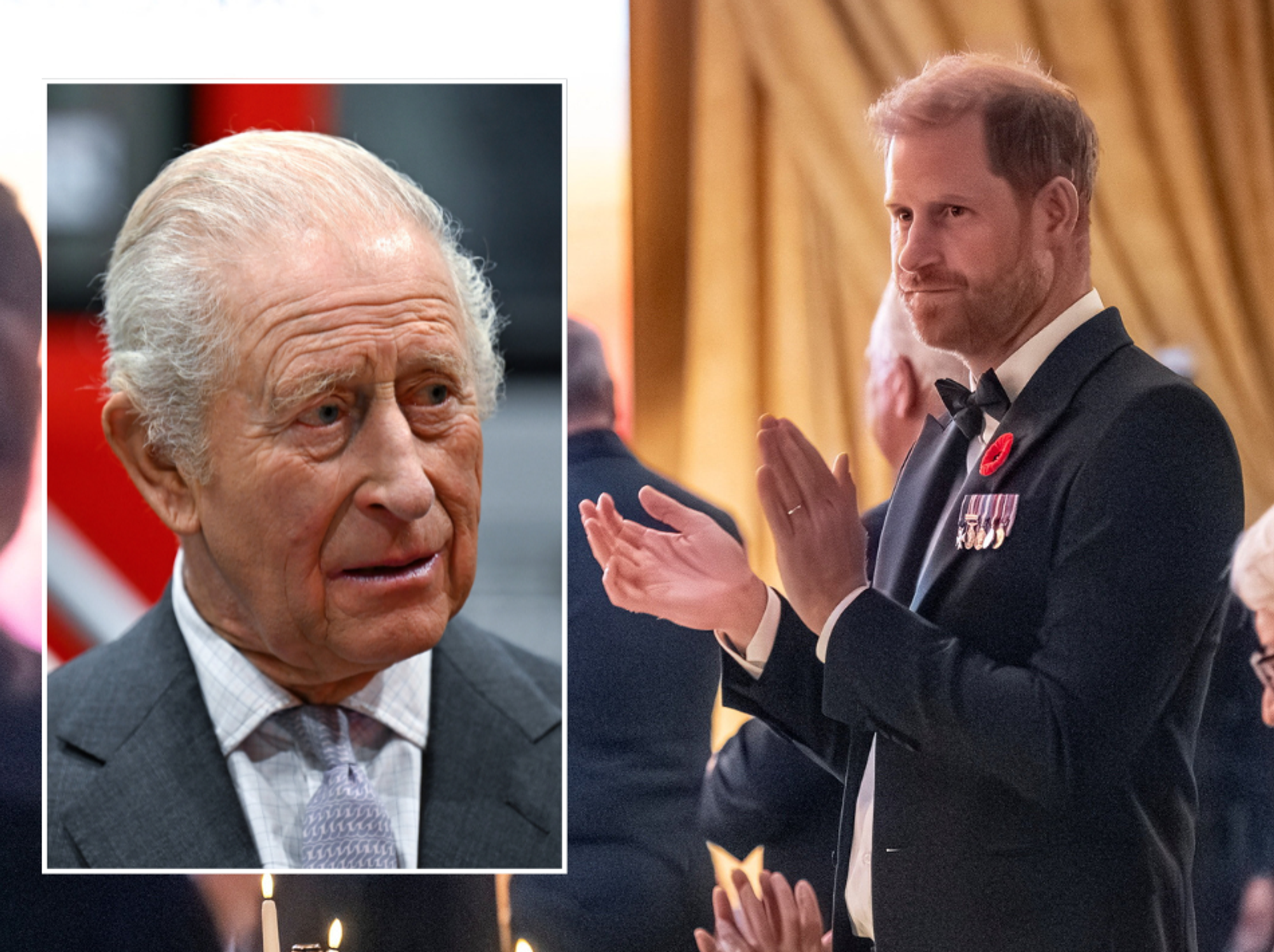 Prince Harry and King Charles