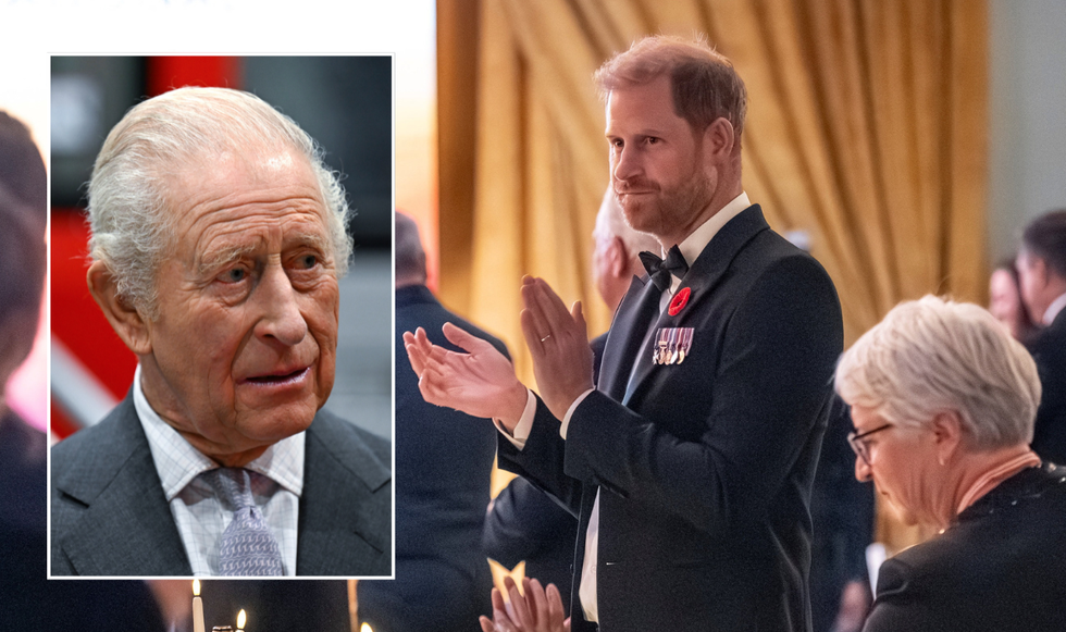 Prince Harry and King Charles