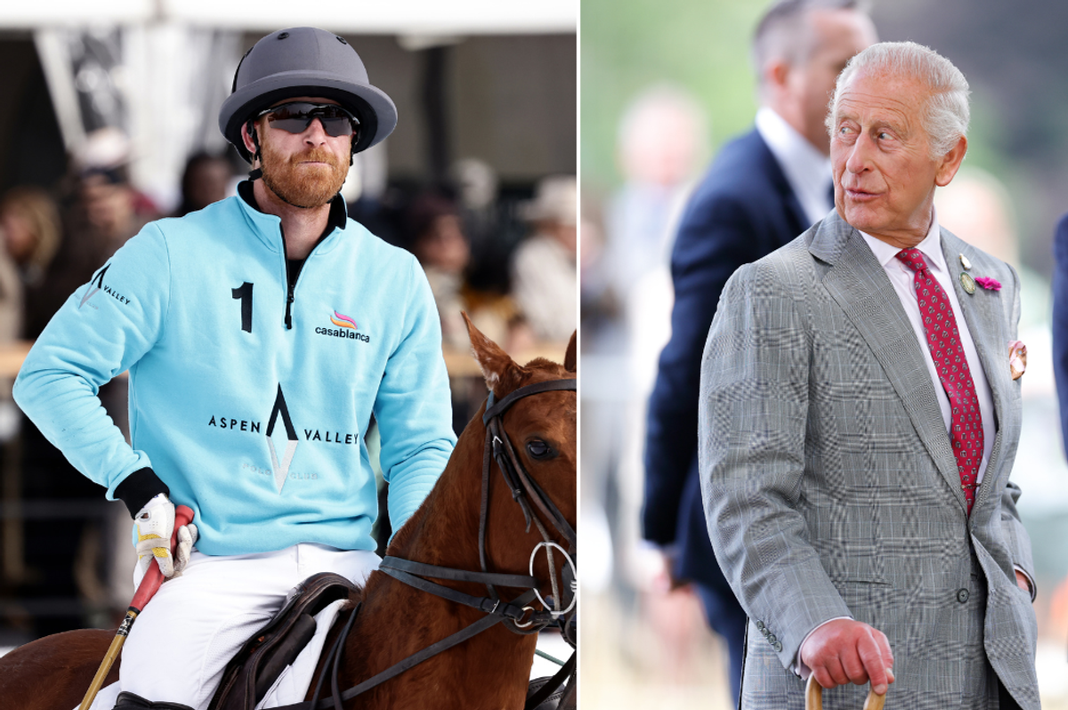 Prince Harry and King Charles