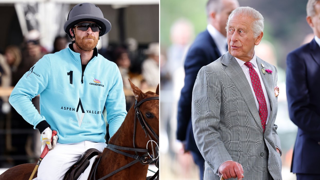 Prince Harry and King Charles