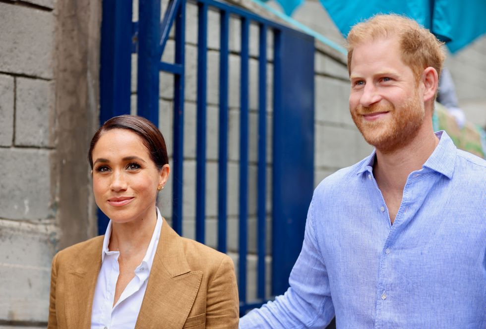 Meghan and Harry's security ring of steel protects Sussexes as couple continue Colombia tour with 'bandit country' visit
