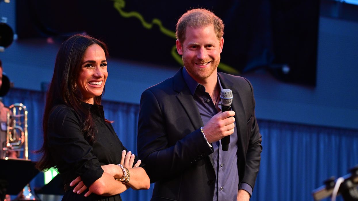 Prince Harry and Meghan Markle at the Invictus Games