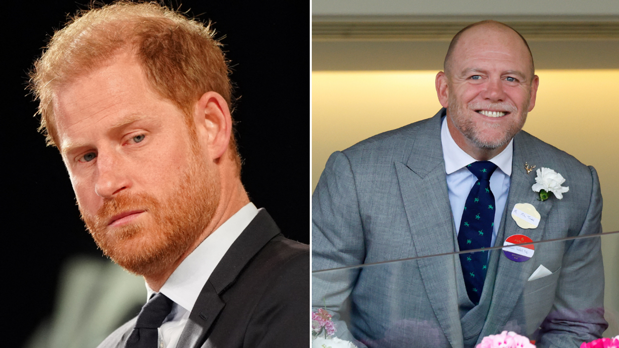 Prince Harry and Mike Tindall