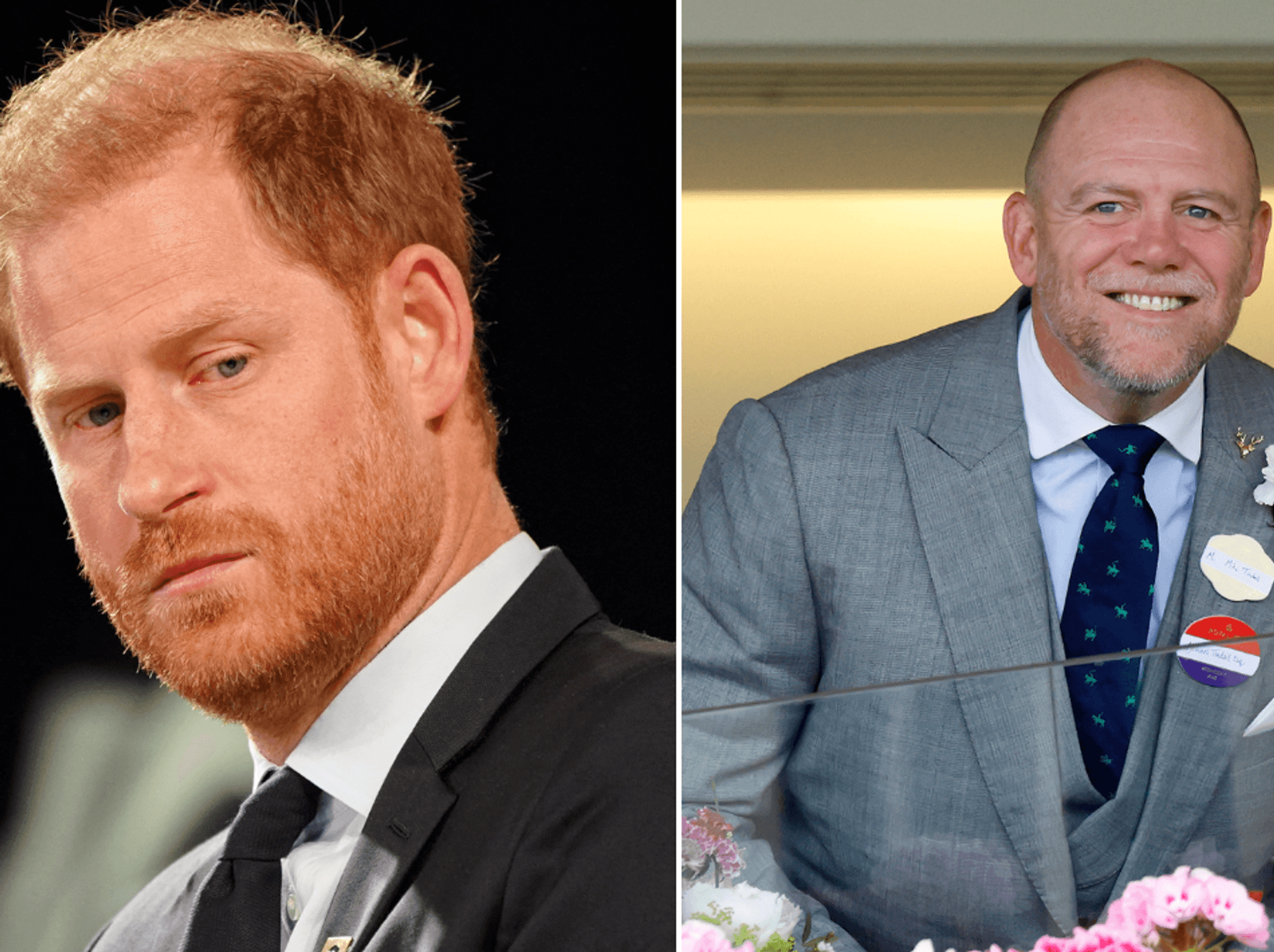 Prince Harry and Mike Tindall
