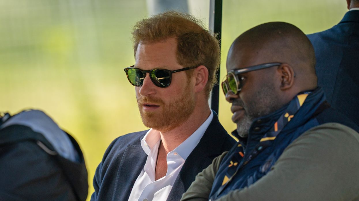 Prince Harry and Misan Harriman