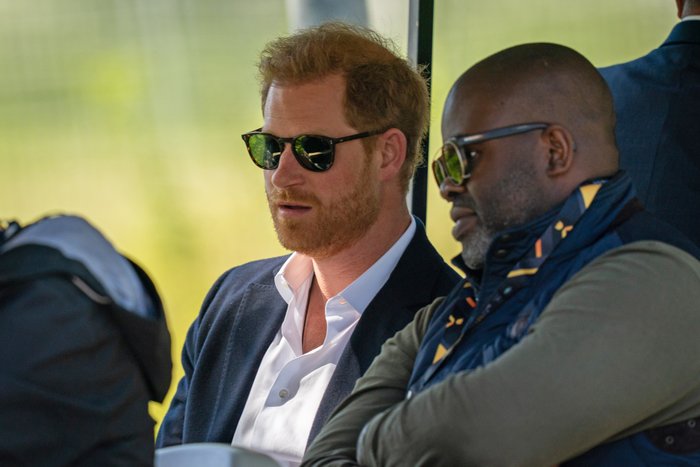 Prince Harry and Misan Harriman