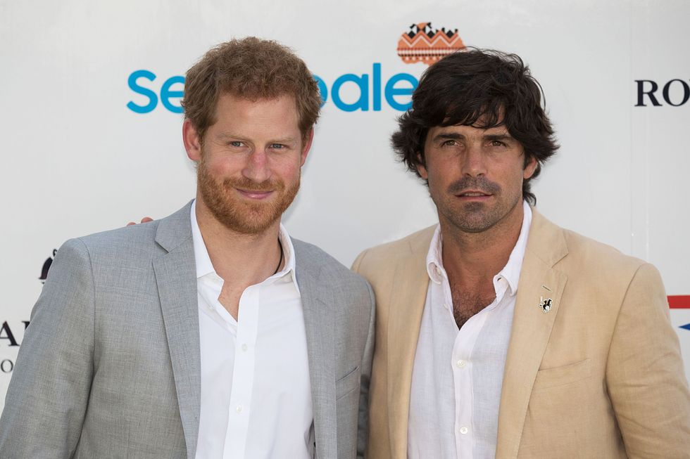 Prince Harry and Nacho Figueras
