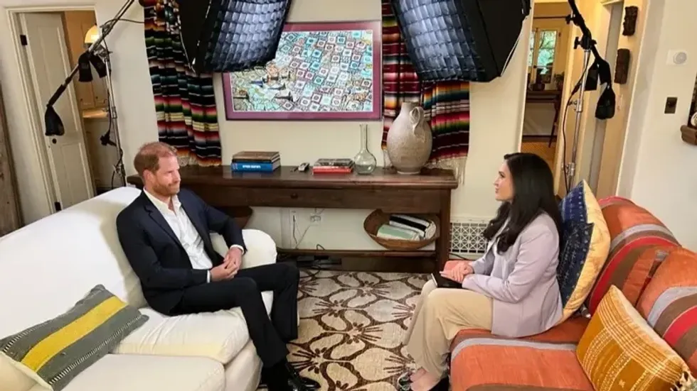 Prince Harry and Nada Tawfik