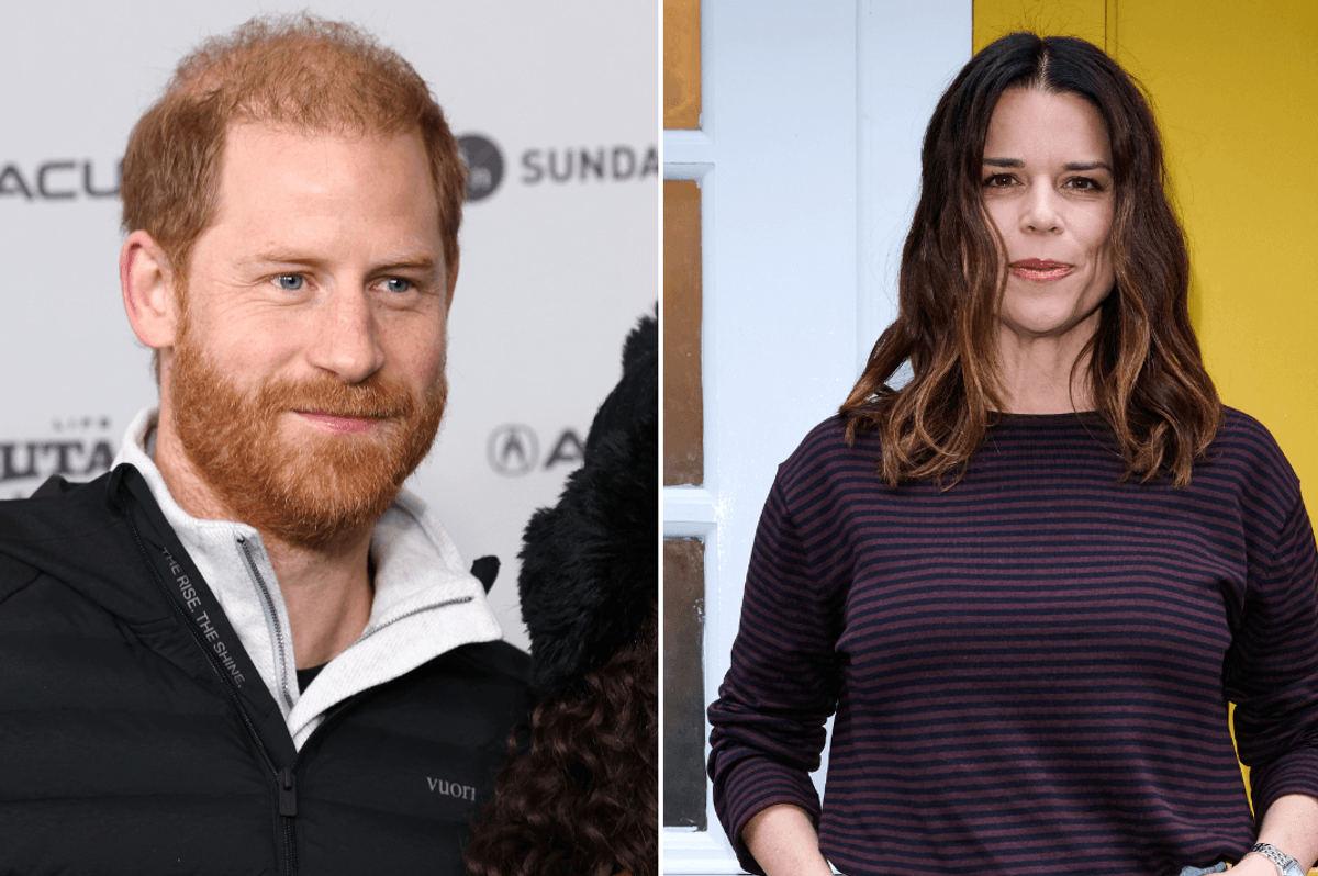 Prince Harry and Neve Campbell