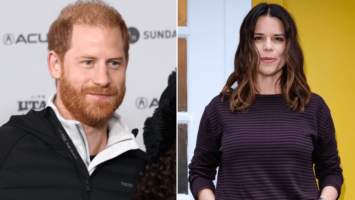 Prince Harry and Neve Campbell