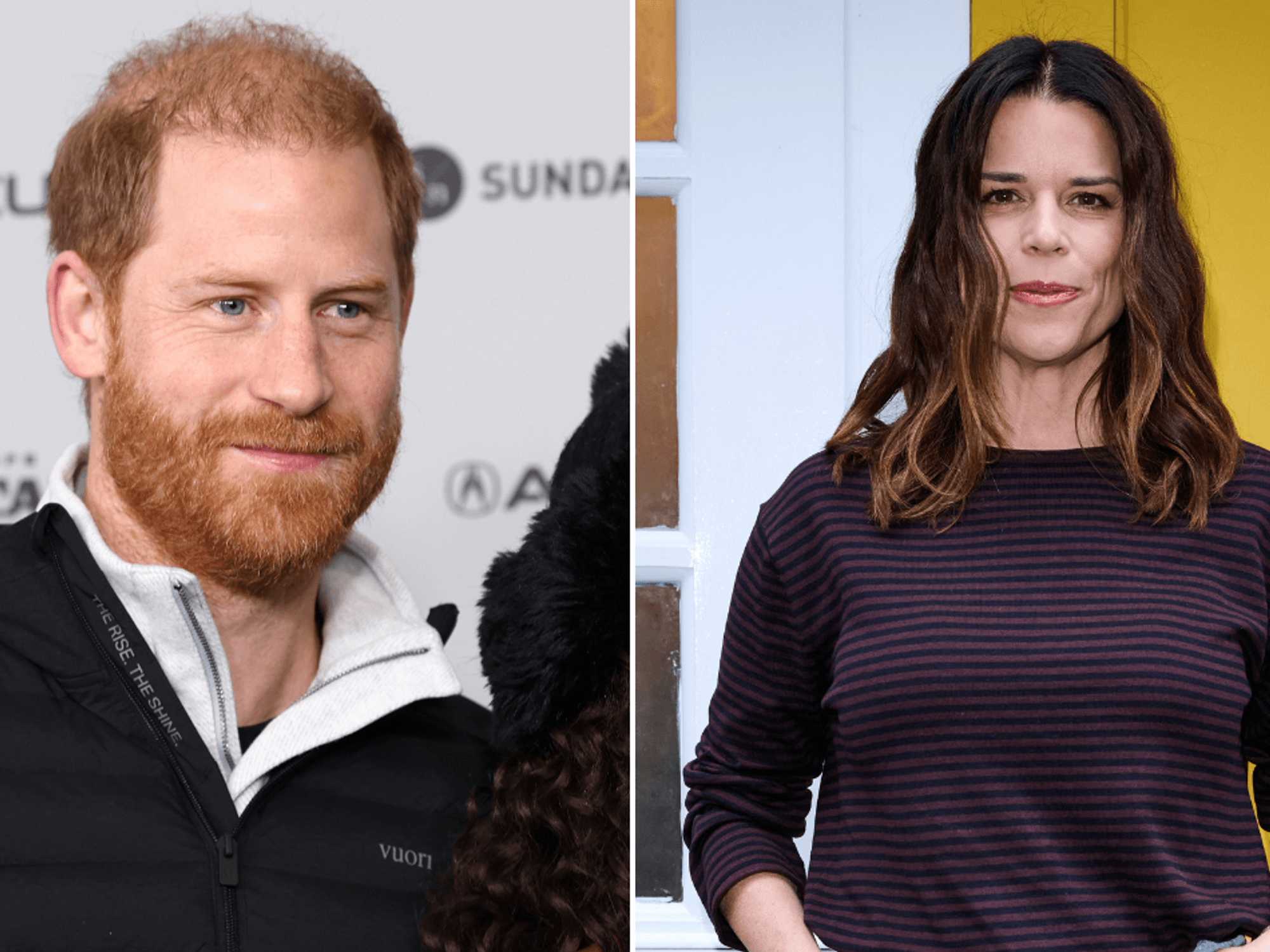 Prince Harry and Neve Campbell