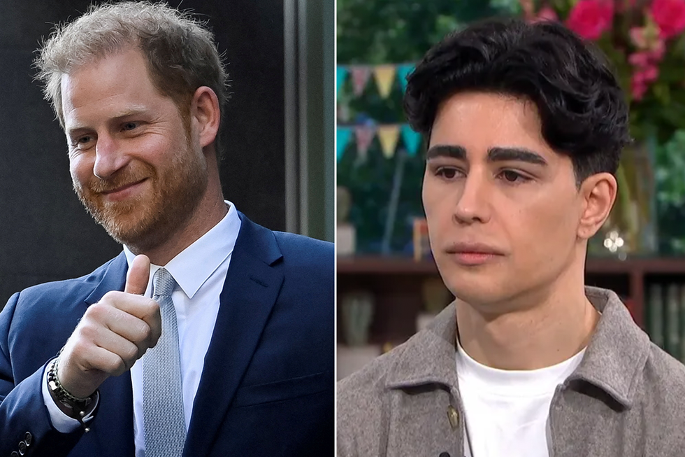 Prince Harry and Omid Scobie
