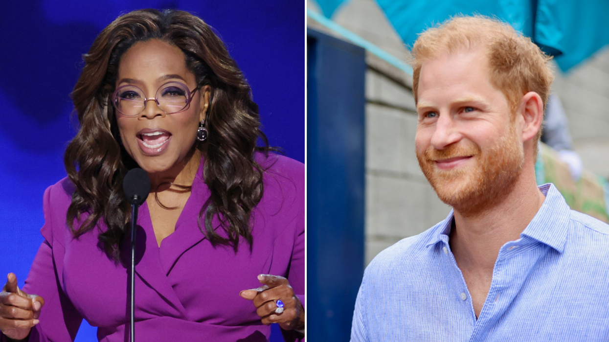Prince Harry and Oprah Winfrey