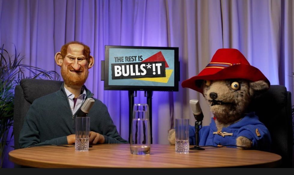 Prince Harry and Paddington Bear