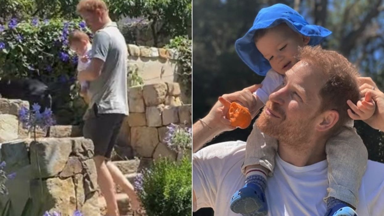 Prince Harry and Prince Archie