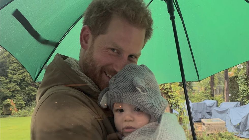 Prince Harry and Prince Archie