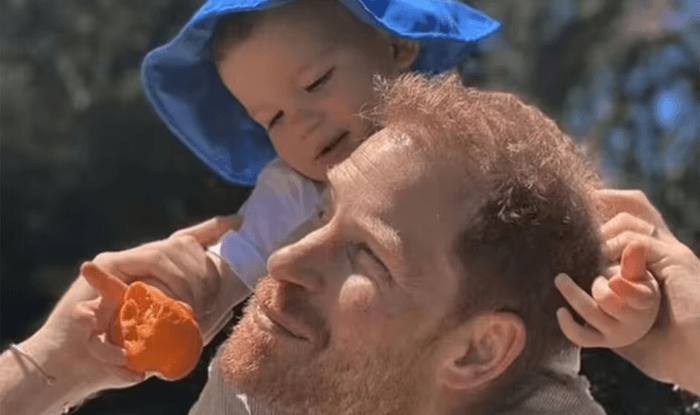 Prince Harry and Prince Archie