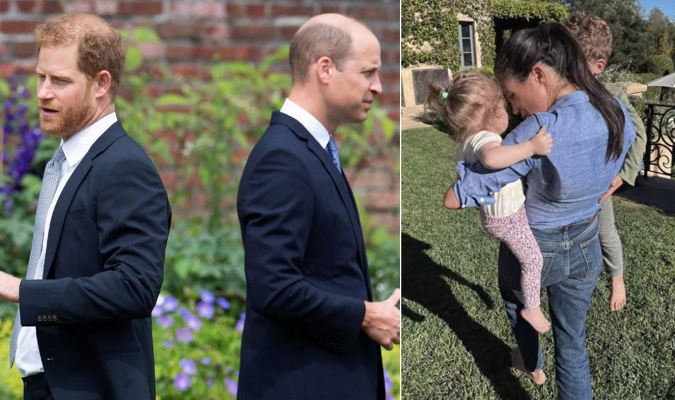 Prince Harry and Prince William