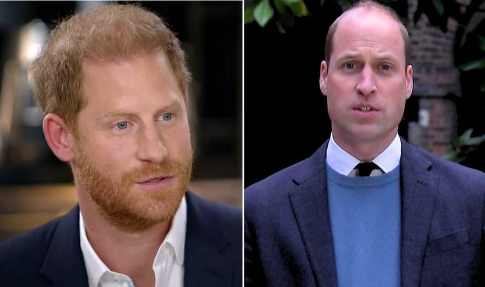 Prince Harry and Prince William