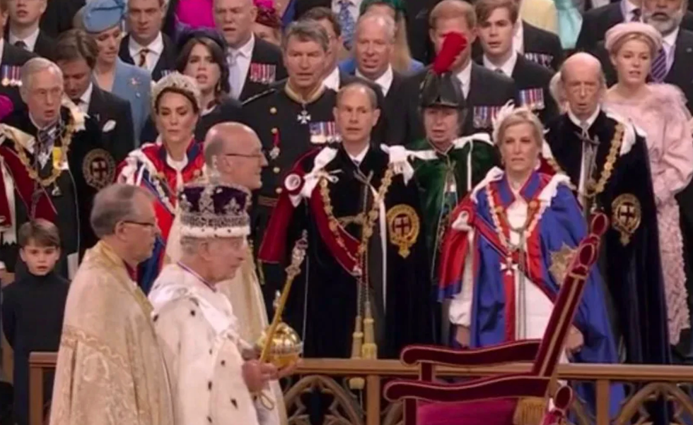 Prince Harry and Princess Anne