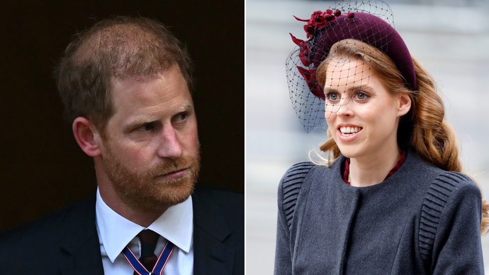 Prince Harry and Princess Beatrice