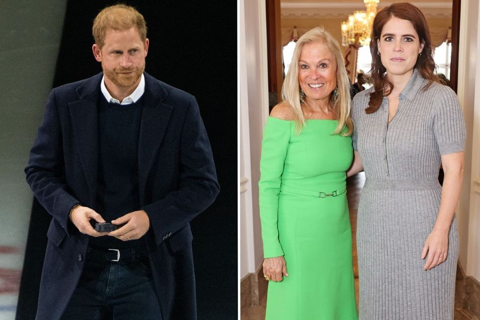 Prince Harry and Princess Eugenie