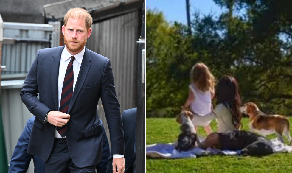 Prince Harry and Princess Lilibet