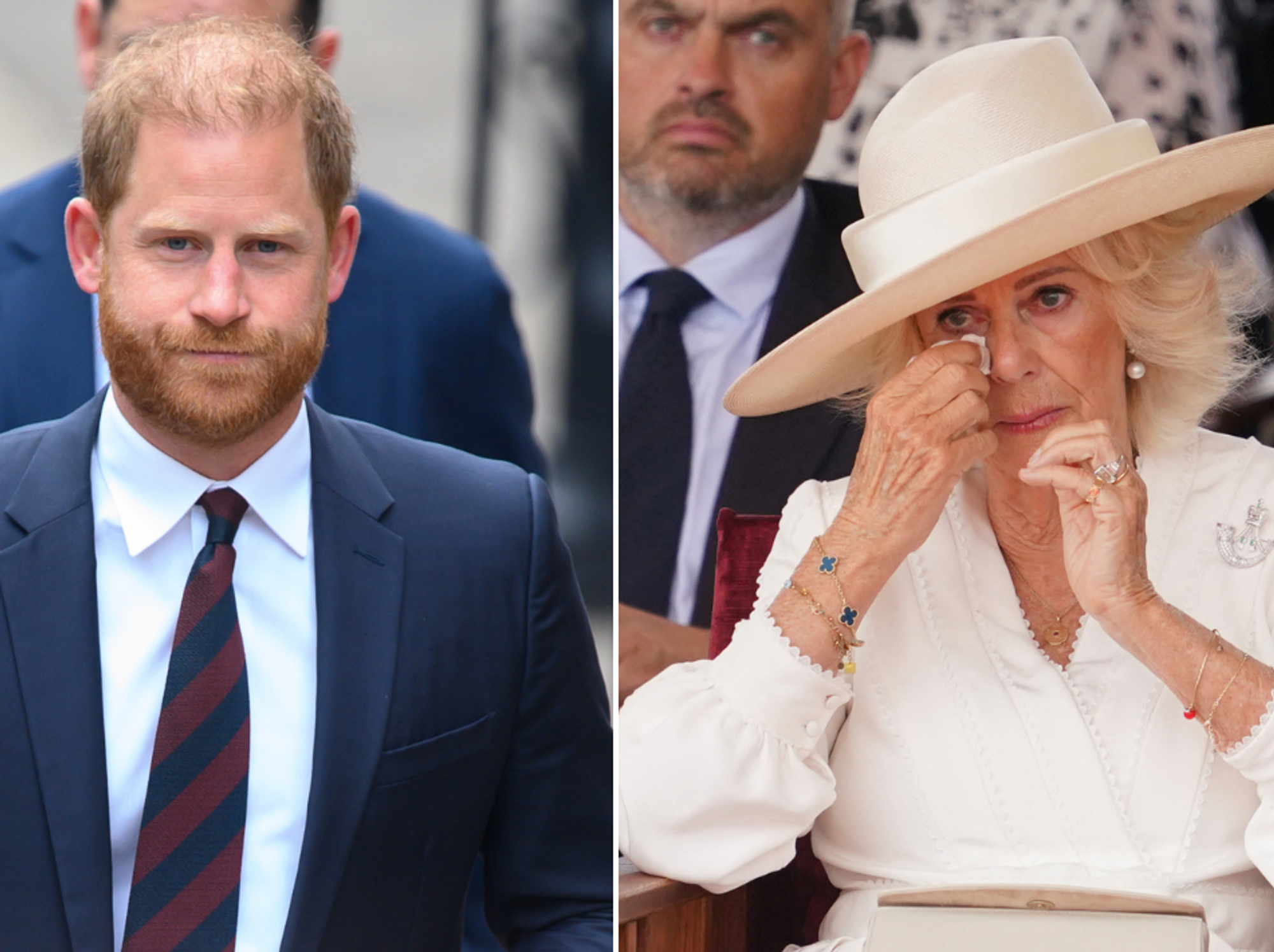 Prince Harry and Queen Camilla