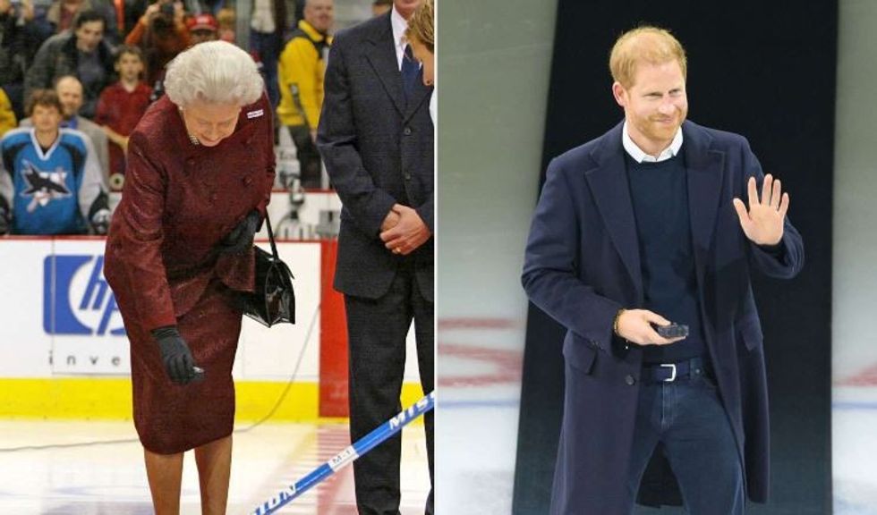 Prince Harry and Queen