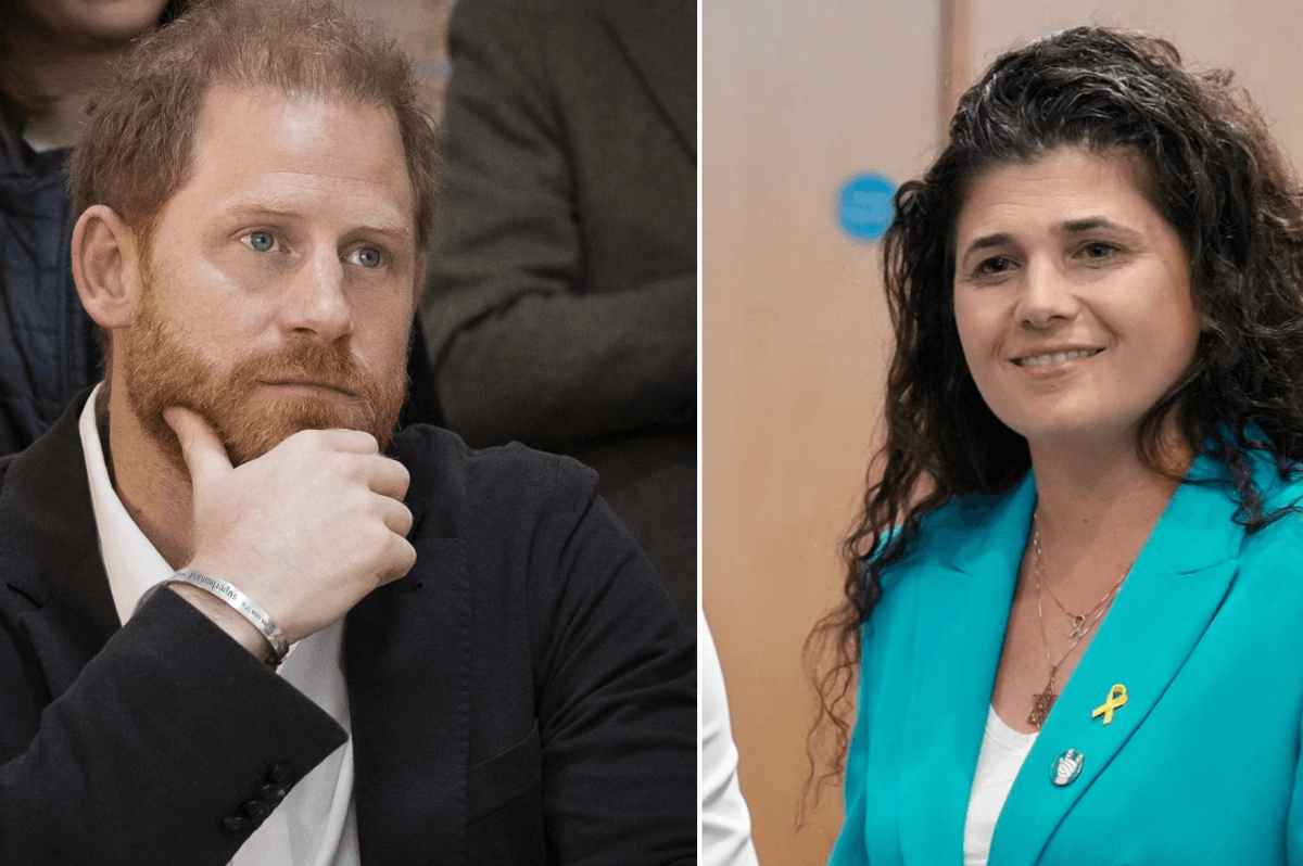 Prince Harry and Sharren Haskel