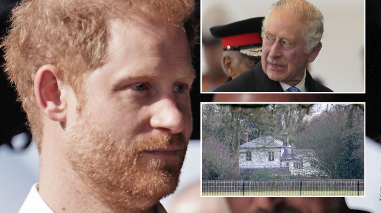 Prince Harry and the King