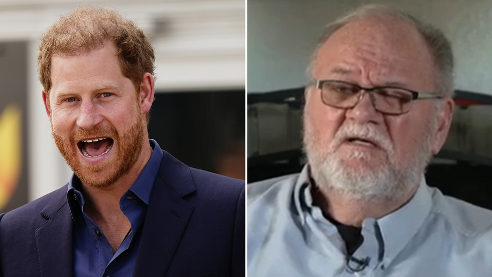 Prince Harry and Thomas Markle