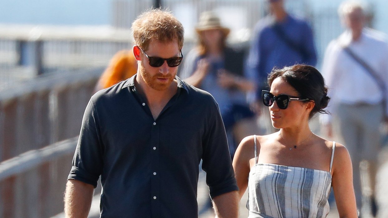 Prince Harry and wife Meghan Markle