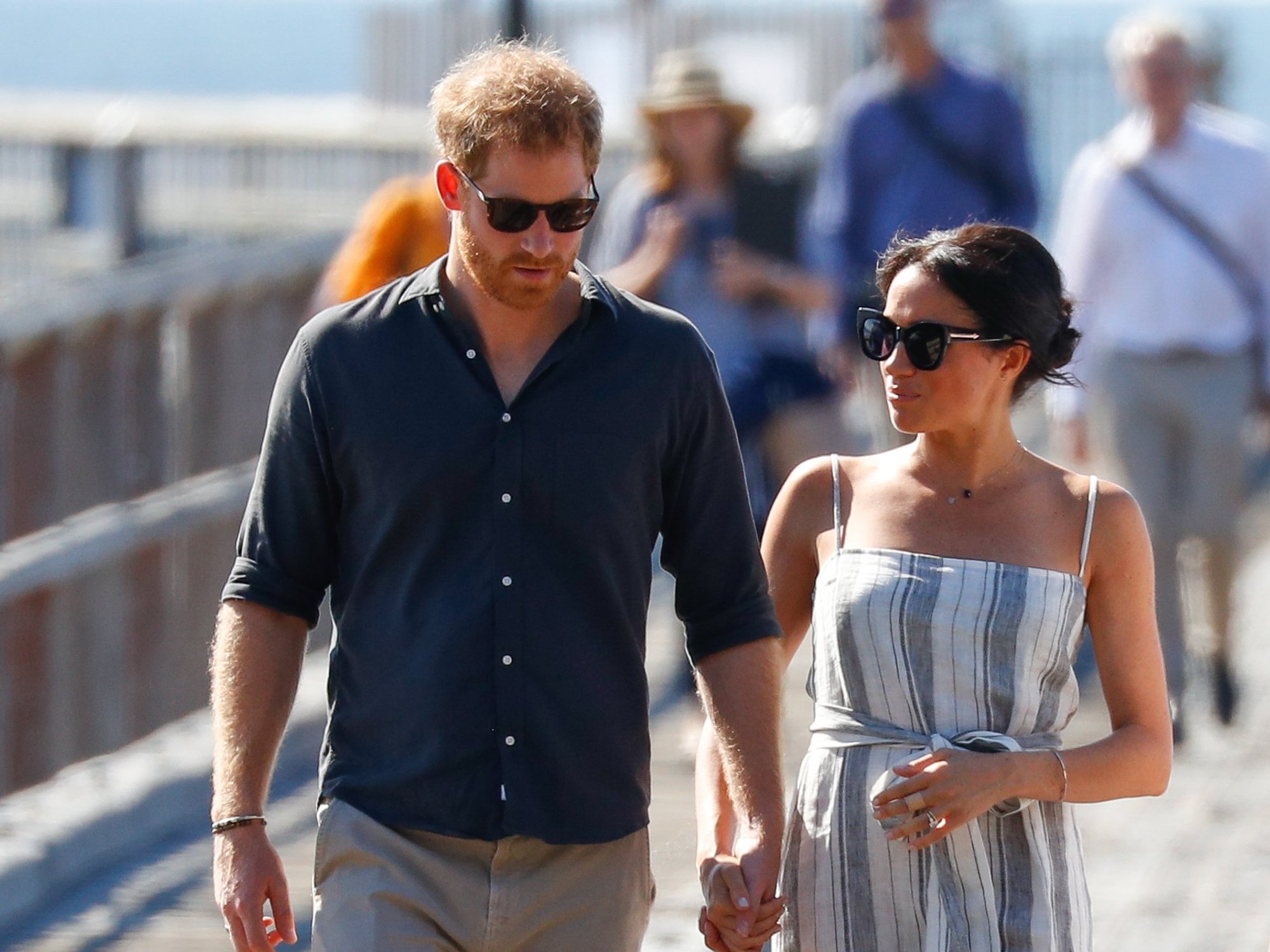Prince Harry and wife Meghan Markle