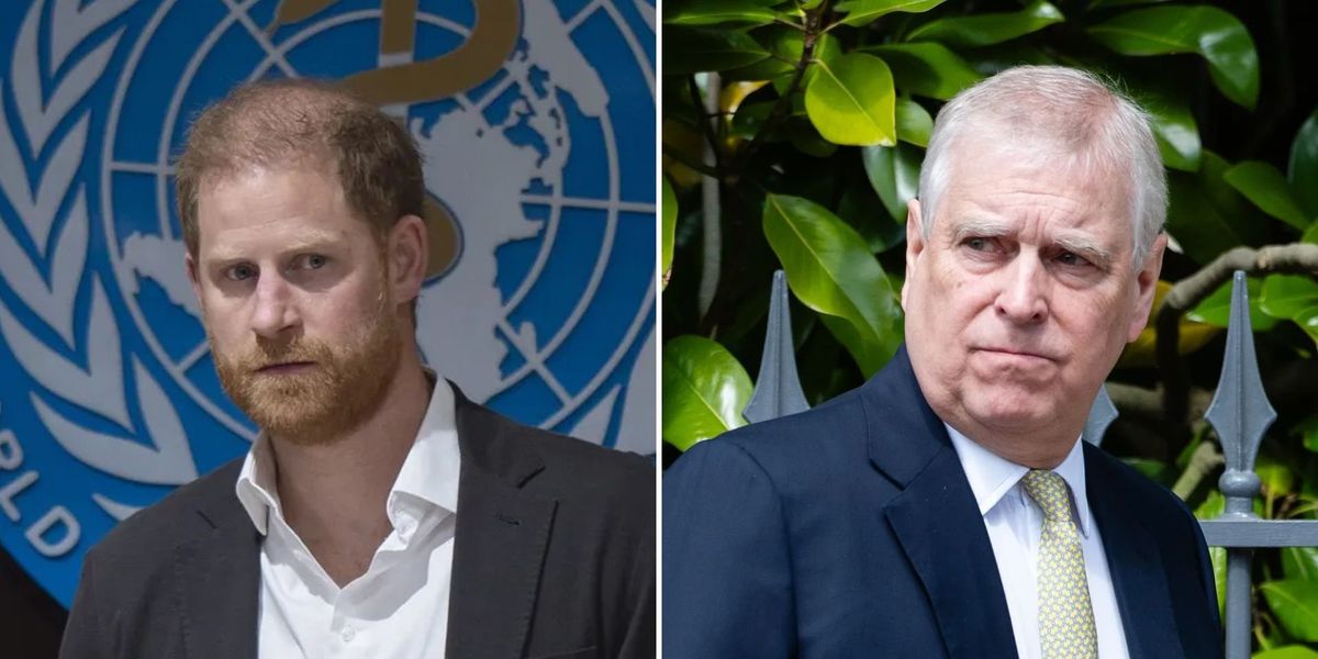 Prince Harry refuses to address situation with Andrew Mountbatten-Windsor during trip to Jordan Prince Harry refuses to address situation with Andrew Mountbatten-Windsor during trip to Jordan