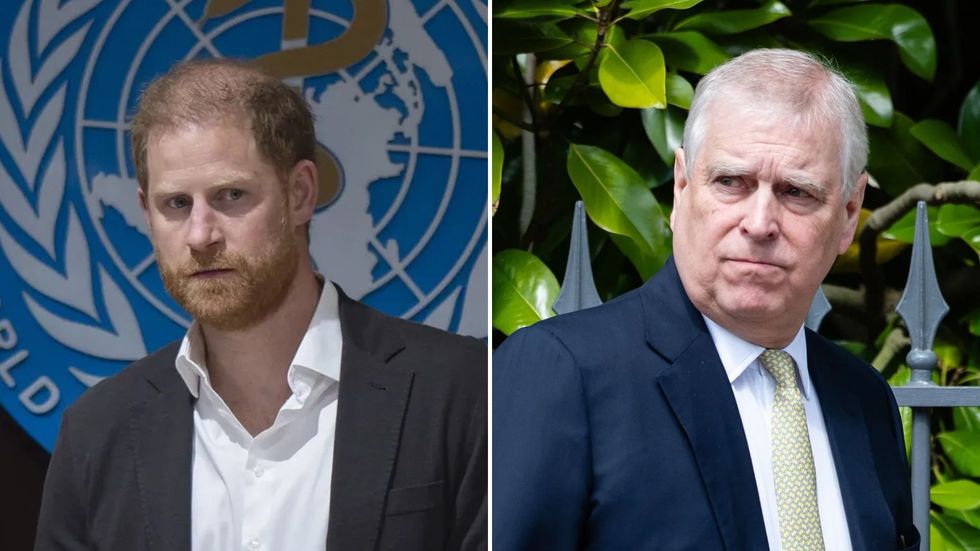 Prince Harry, Andrew Mountbatten-Windsor