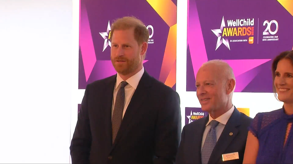 Prince Harry arrives at WellChild Awards amid return to UK