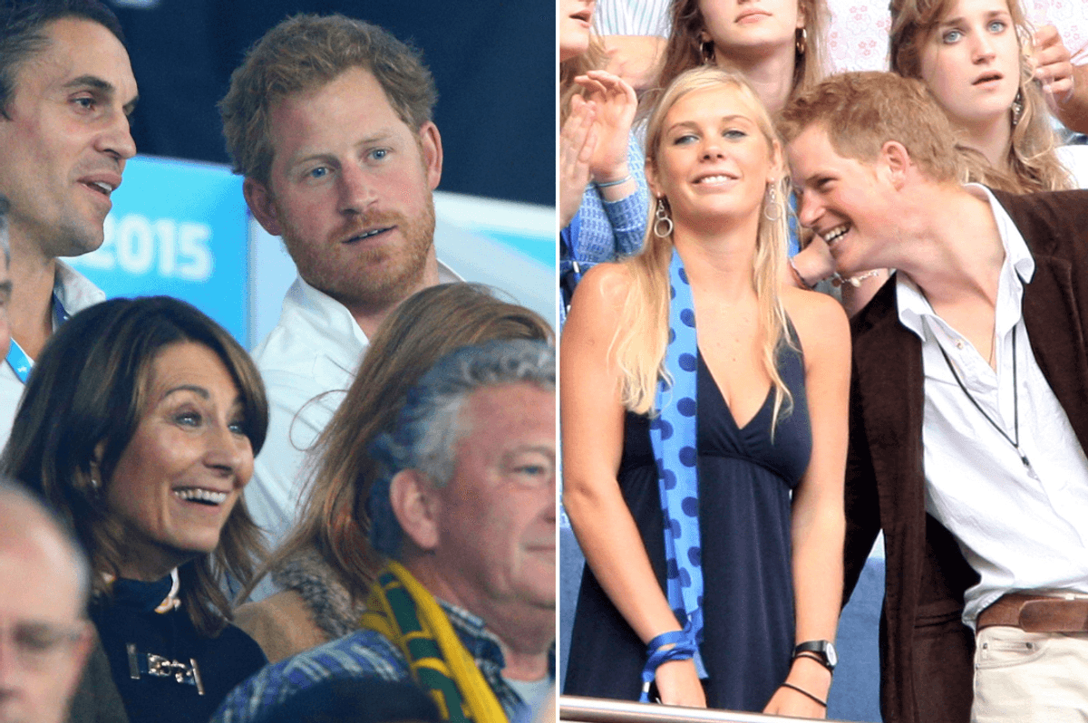 Prince Harry, Carole Middleton and Chelsy Davy