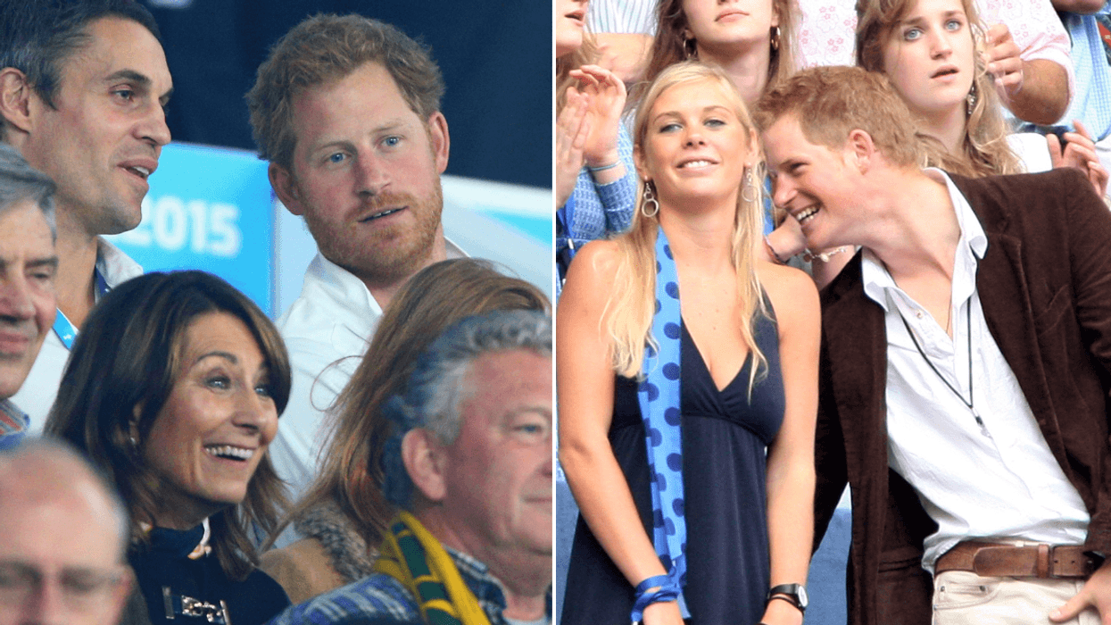 Prince Harry, Carole Middleton and Chelsy Davy
