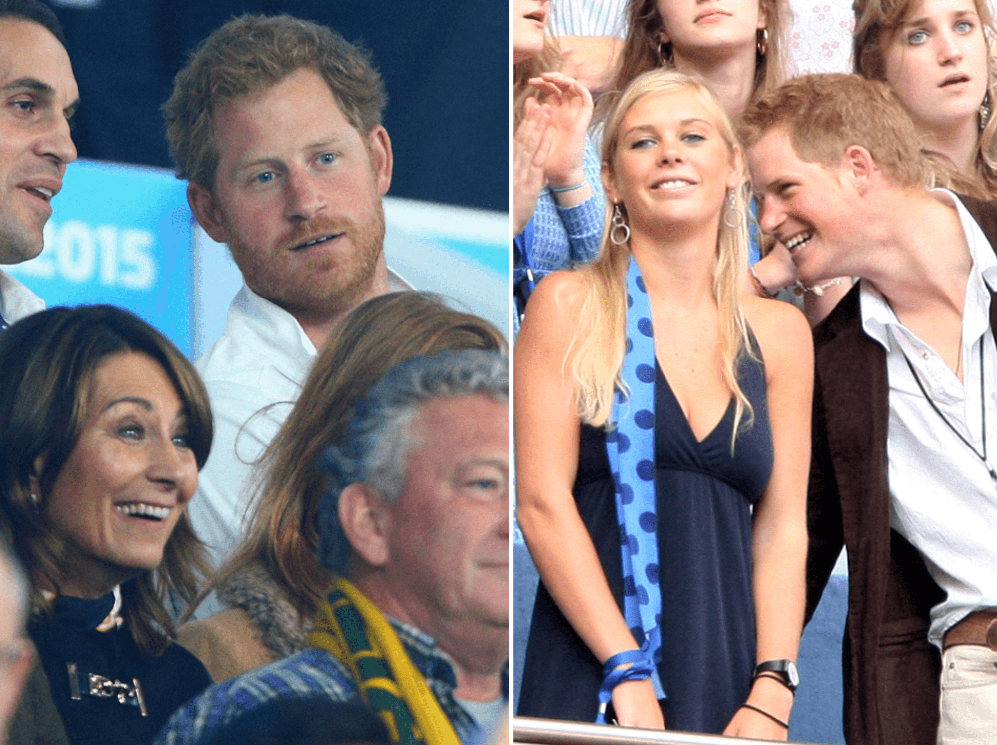Prince Harry, Carole Middleton and Chelsy Davy