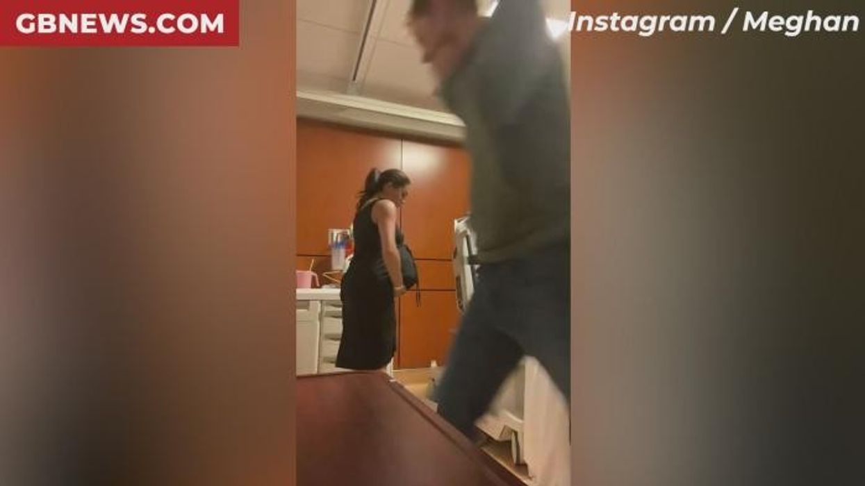 WATCH: Newly surfaced footage shows heavily pregnant Meghan Markle dancing with Prince Harry in bizarre moment