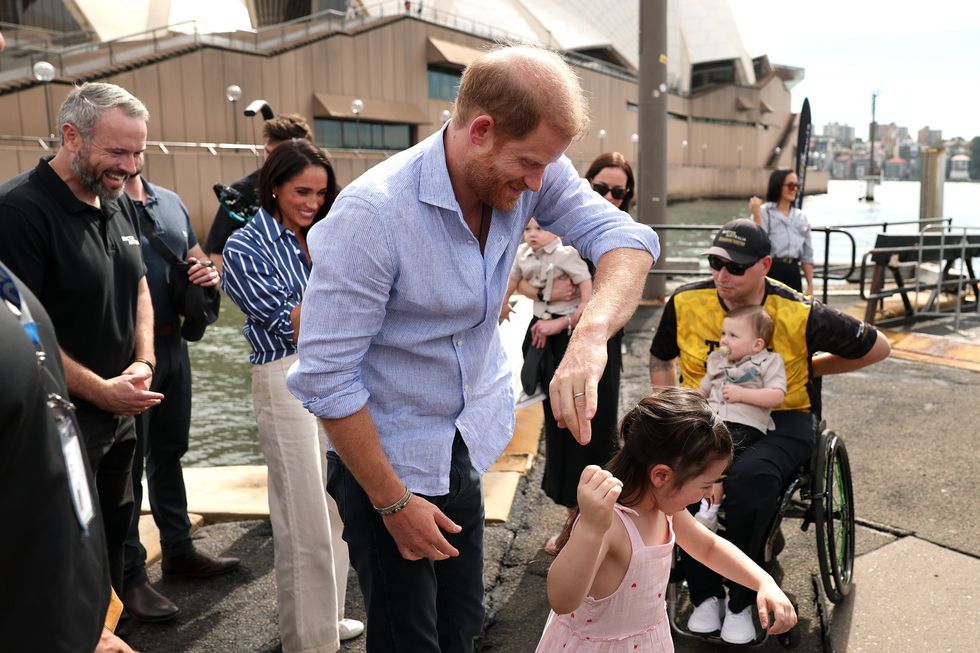 Prince Harry dancing