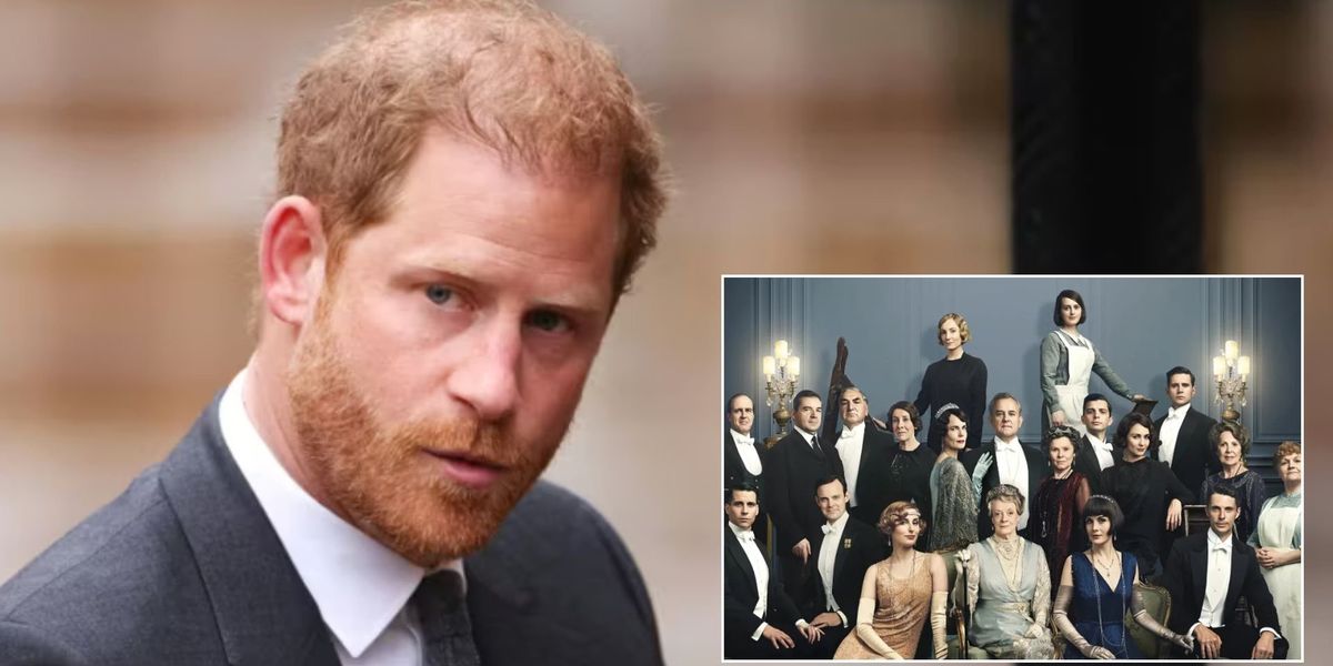 Prince Harry jokes life in the Royal Family is like Downton Abbey Prince Harry jokes life in the Royal Family is like Downton Abbey