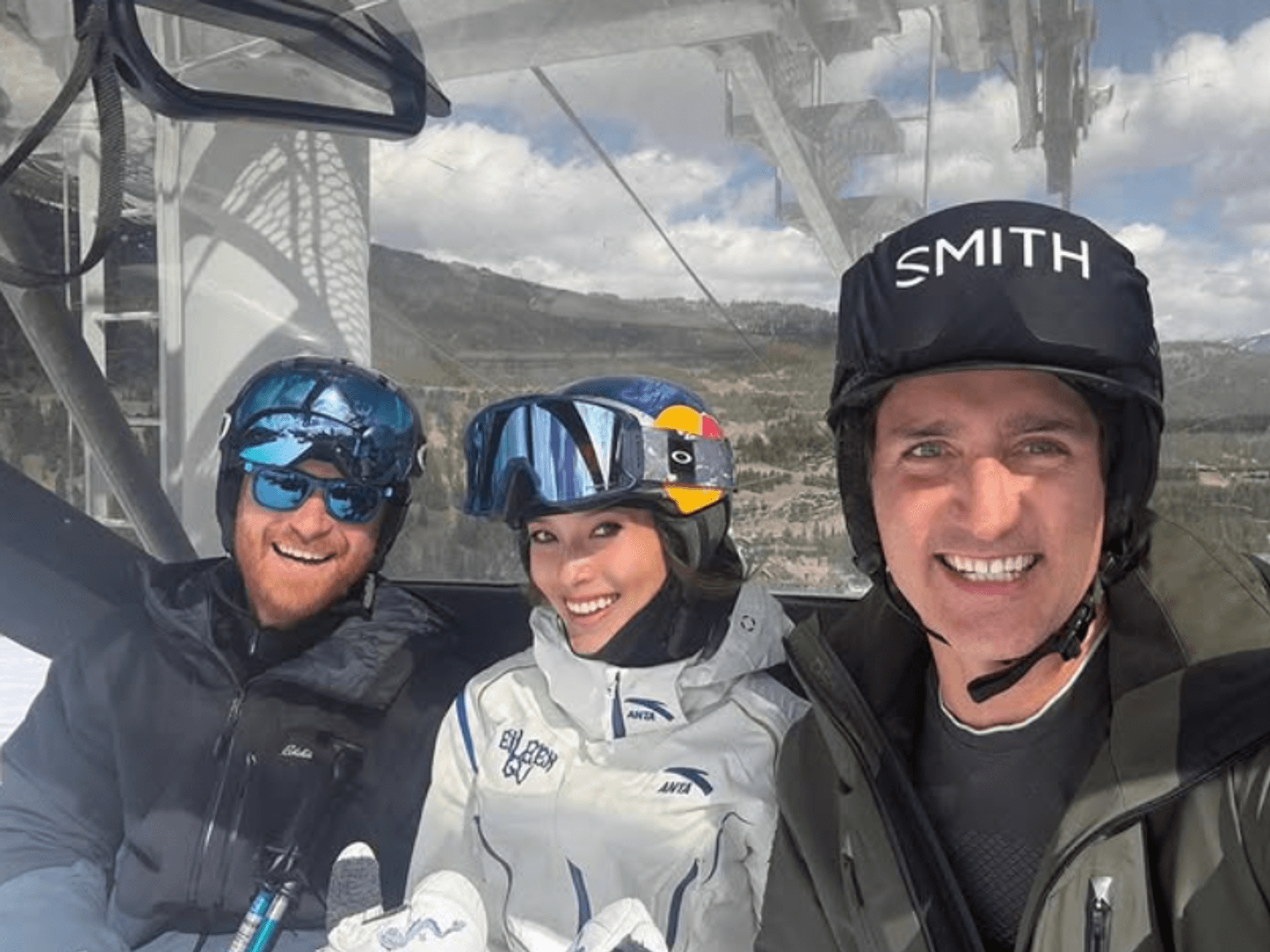 Prince Harry, Eileen Gu, Justin Trudeau