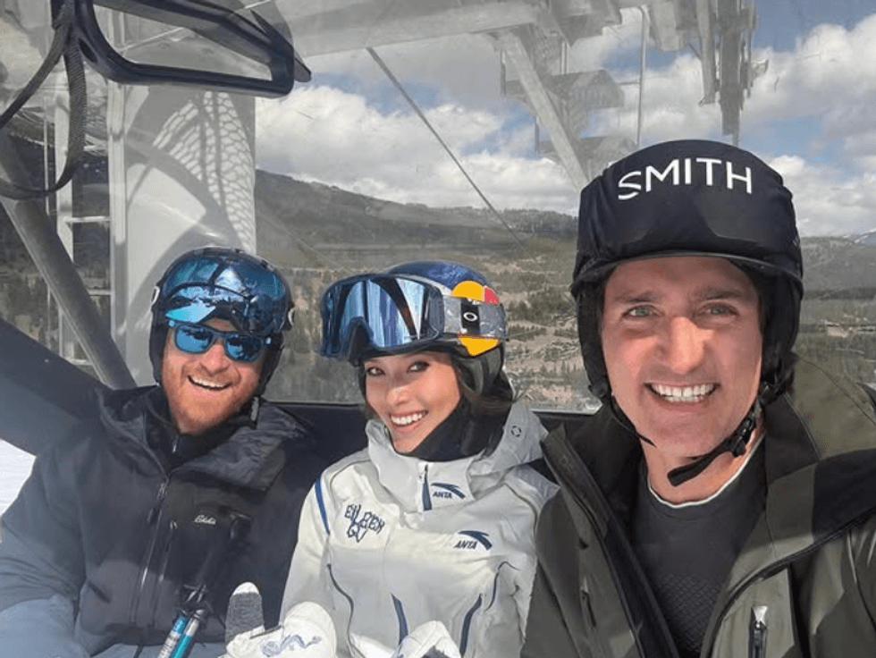 Prince Harry, Eileen Gu, Justin Trudeau