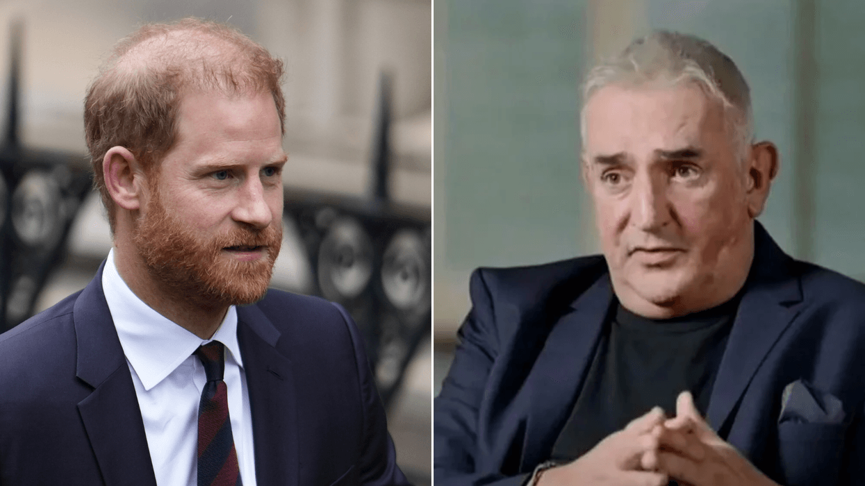 Prince Harry, Gavin Burrows