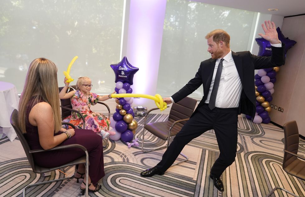 Prince Harry,  Gwen Foster, Katie Lowe